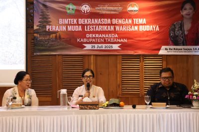 bimtek regenerasi perajin muda di Tabanan.