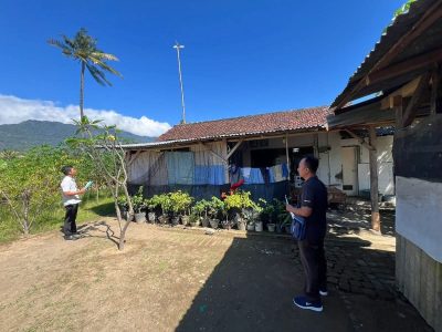 Pengecekan kondisi rumah usulan Bantuan RTLH 2026 oleh Tim Perkimta Buleleng