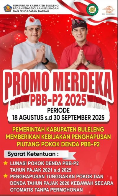 Pemkab. Buleleng Turunkan Pajak dan Berikan Keringanan