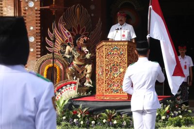 Upacara peringatan HUT Provinsi Bali ke-67 tahun 2025