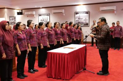 Pengukuhan Pengurus GOW Kabupaten Tabanan masa bakti 2025-2030