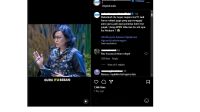 Tangkapan layar rekaman pidato Menkeu Sri Mulyani berisi deepfake hingga hoaks (instagram)