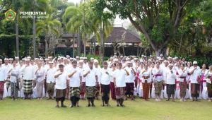 Bupati Mahayastra melakukan rotasi terhadap Kepala Organisasi Perangkat Daerah dalam Jabatan Pimpinan Tinggi Pratama