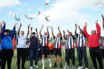 Pembukaan turnamen iv korpri provinsi bali