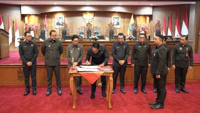 Rapat Paripurna DPRD Badung Setujui Tiga Ranperda Disahkan jadi Perda