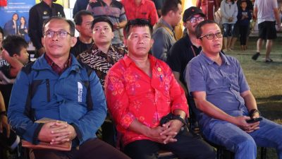 Bupati Sutjidra menghadiri sosialisasi dan simulasi aplikasi Singa Pinter di Buleleng Festival 2025