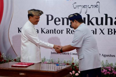 Pengukuhan Kepala Kantor Regional X BKN Denpasar