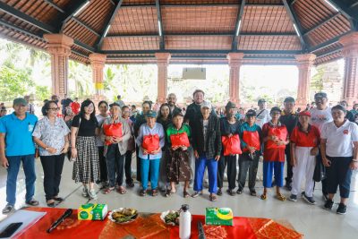 K3S Badung melaksanakan kegiatan aksi sosial di Wantilan Giri Mandala,, Desa Sembung