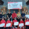 Wabup Agung Mayun Serahkan Bonus Porjar Kontingen Gianyar