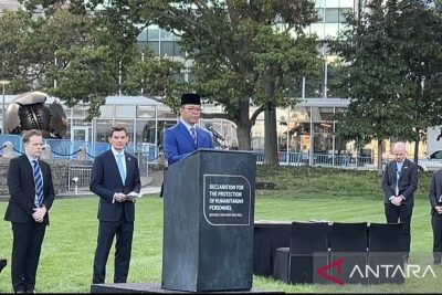 RI teken deklarasi perlindungan personel kemanusiaan di New York