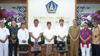 Bupati Badung Gandeng Tokoh Lintas Agama Jaga Kondusifitas Daerah