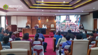 Acara launching Sistem Integratif Gianyar Aman Pekerja (Sigap) PMI Gianyar