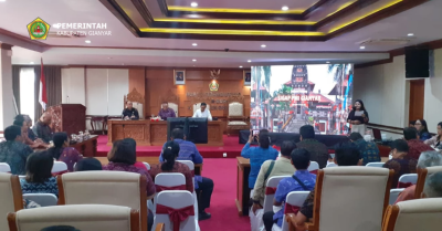Acara launching Sistem Integratif Gianyar Aman Pekerja (Sigap) PMI Gianyar