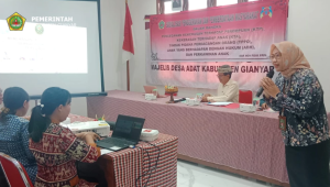 Sosialisasi Penggerakan dan Pemberdayaan Masyarakat dalam Pencegahan Kekerasan Terhadap Anak (KTA) di Gianyar