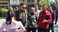Kunjungan ke SMP Negeri 1 Sukasada yang tercatat sebagai Kandidat Sekolah Rujukan Google (KSRG) di Bali