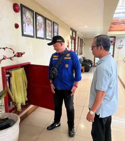 Pelaksanaan Inovasi Sinergi Inspeksi Alat Proteksi Gedung (Siap Gedung). Kegiatan yang dilaksanakan dengan inspeksi lapangan ini menyasar tiga lokasi pada Rabu (3/9).