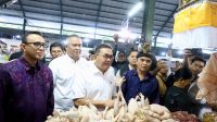 Walikota Jaya Negara Dampingi Kunjungan Mendag Budi Santoso di Pasar Nyanggelan Denpasar