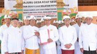Pengukuhan Bendesa Adat Sesetan, I Made Sudama, Masa Ayahan Icaka Warsa 1047-1952 atau Tahun Masehi 2025-2030