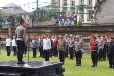 Apel kesiapan pasukan serangkaian pengamanan JPCC Malindo 2025