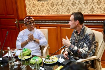 Walikota Jaya Negara Terima Kunjungan duta besar Finlandia