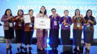 Ny. Putri Koster, Raih Juara III Nasional Implementasi 6 SPM di Rakornas Posyandu 2025