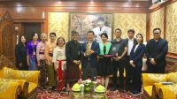Wawali Arya Wibawa menerima audiensi Bali Japan International College.