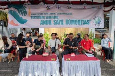 Kegiatan vaksinasi dan sterilisasi serangkaian Hari Rabies Sedunia