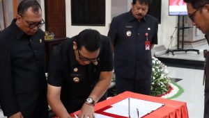 Eksekutif dan Legislatif Tabanan Teken Nota Kesepakatan Rancangan KUA dan PPAS TA 2026