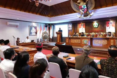 Bupati Sanjaya Buka Musyawarah Daerah Luar Biasa FKUB Tabanan Tahun 2025–2030