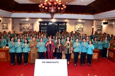 Gencarkan Sosialisasi PSBS, Ny. Rai Wahyuni Tegaskan Pengelolaan Sampah Dimulai dari Rumah Sendiri