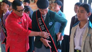 Hari Sumpah Pemuda, Bupati Sanjaya Kukuhkan Ketua OSIS Se-Kabupaten Tabanan