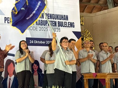 Wabup Supriatna Tekankan Profesionalisme dan Integritas Wartawan dalam Pengukuhan Pengurus PWI Buleleng