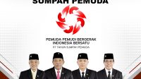 SUMPAH PEMUDA DPRD Kabupupaten Badung Mengucapkan Sumpah Pemuda