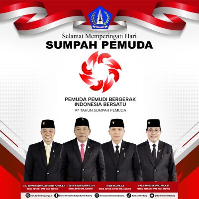 DPRD Kabupupaten Badung Mengucapkan Sumpah Pemuda