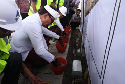 Pembangunan SJUT Kota Denpasar Tahap 1 Resmi Dimulai