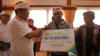 Penyaluran Santunan JKK BPJS Ketenagakerjaan Kepada Ahli Waris Korban Banjir