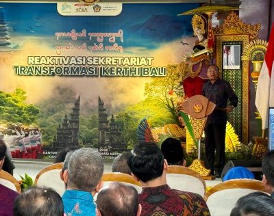 Menteri PPN/ Kepala Bappenas RI Reaktivasi Sekretariat Transformasi Ekonomi Kerthi Bali