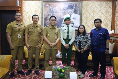 Wawali Arya Wibawa Terima Kunjungan Siswa SMAN 5 Taruna Brawijaya