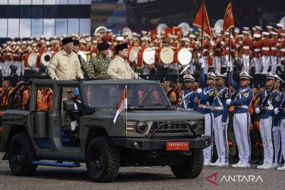Wajah baru TNI satu tahun di bawah kepemimpinan Prabowo