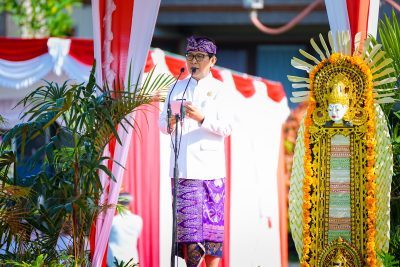 Apel Peringatan Hut Ke-16 Ibu Kota Mangupura