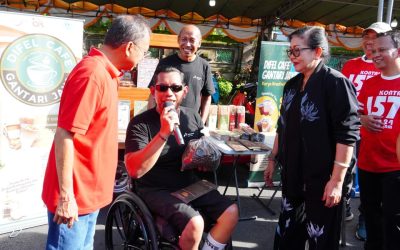 Dukung UMKM Difabel, Gubernur Koster Borong Ratusan Cup Kopi