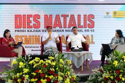 Angkat Sistem Subak, Bupati Sanjaya Paparkan Strategi Ketahanan Pangan Berbasis Kearifan Loka