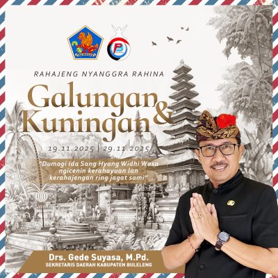 Sekda Buleleng Ucapkan Selamat Hari Raya Galungan dan Kuningan