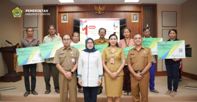 Pemkab Gianyar Luncurkan Program Jamsostek Bagi Pekerja Rentan