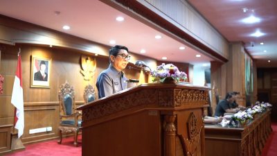 Rapat Paripurna DPRD Badung dengan Agenda Jawaban Pemerintah