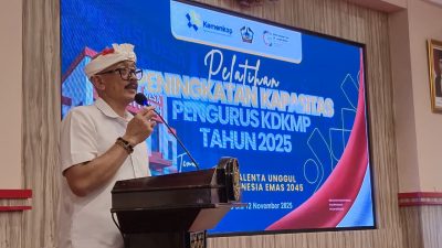 Wakil Bupati Bangli Buka Pelatihan Peningkatan Kapasitas Pengurus Koperasi Merah Putih