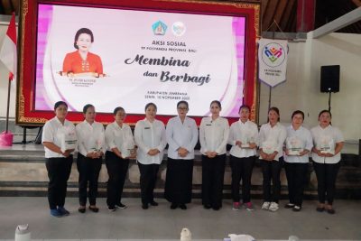 TP Posyandu Provinsi Bali Dorong Penguatan Kelembagaan Posyandu di Jembrana