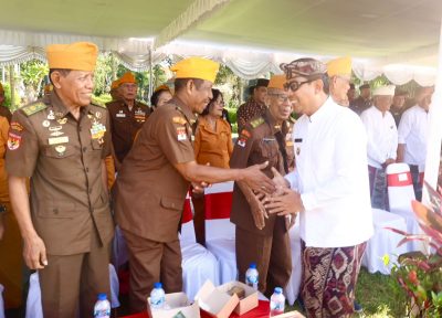 Wawali Arya Wibawa Pimpin Apel Peringatan Puputan Margarana ke-79