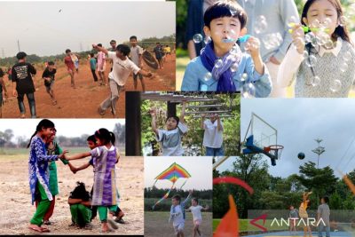 Menjemput keriangan yang tertinggal di halaman