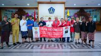 Bupati Lepas Seniman Pecatu, Ikuti Harbin International Snow Sculpture Competition